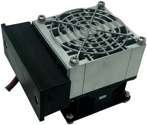 RO/SE LM-Heizungen Varix IP54 Schaltschrankheizung 230 V/AC, 400 W, Grau, L x B x H: 110,5 x 89 x 97 mm - Bild 1