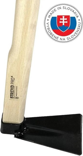 PROREGAL Hacke aus Stahl mit Holzstiel, Breite: 9 cm, Höhe: 120 cm - Bild 1