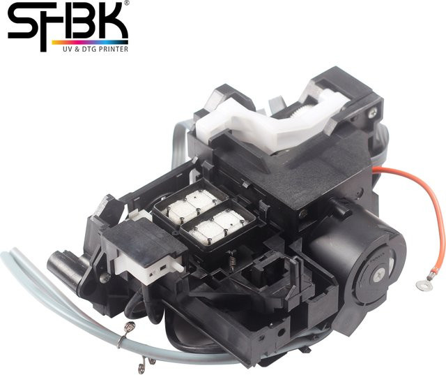 Tintenabtropfstation für Epson R2000 R1800 R2400 P400 DX5 Druckköpfe, A3 8-Farben UV DTG DTF Drucker Resttintenpumpe und Reinigungsgerät - Bild 1