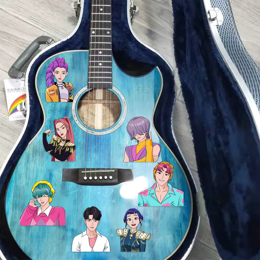 Bandai Anime Lumi Mila Zoi Hexenjäger Gesichtsaufkleber, Puzzle-Aufkleber - Bild 3