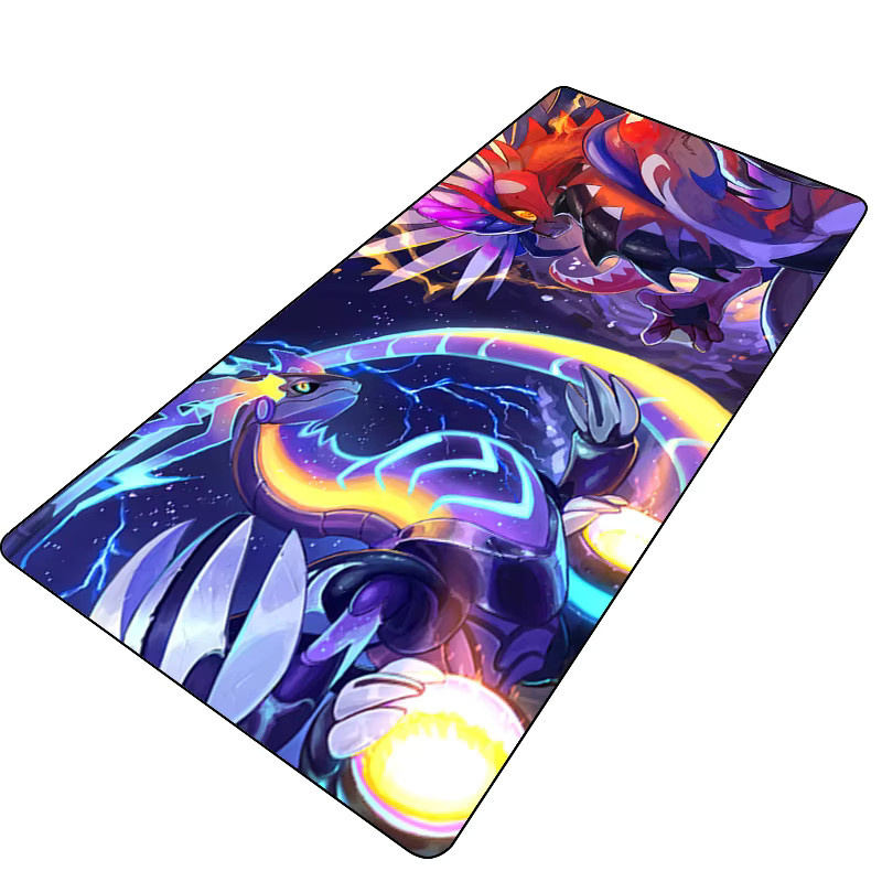Bandai Gaming-Mauspad Miraidon Anime Design XXL Schreibtischunterlage Schwarz Multicolour - Bild 2