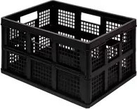 Really Useful Box Klappbox Schwarz 45 l stapelbar - Bild 1