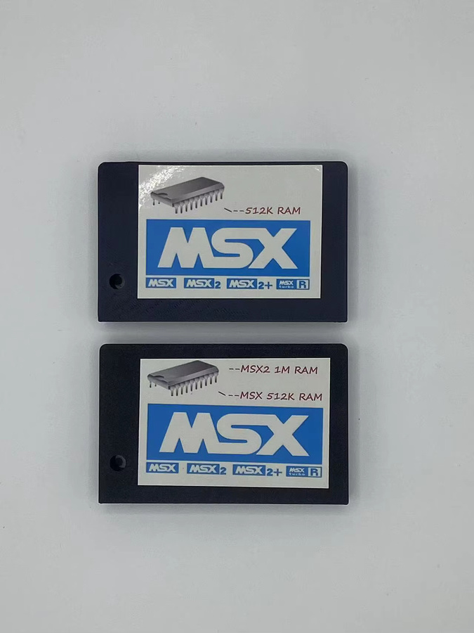 MSX RAM-Speichererweiterungskarte 512K für Retro-Computer in Schwarz - Bild 2