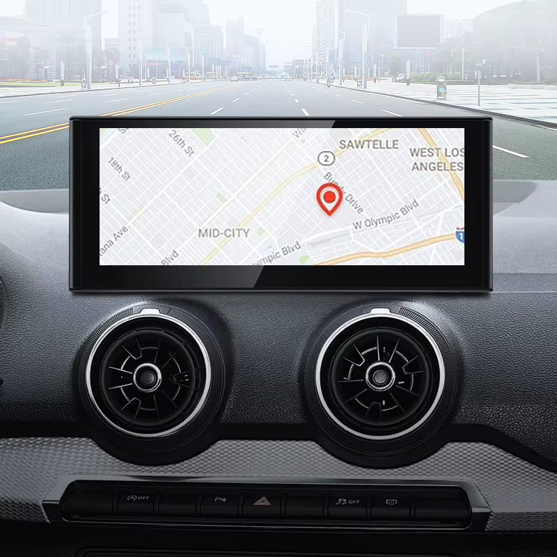 STWEI Android 13 Multimedia-Navigationssystem mit GPS und Carplay für Audi Q2 (Baujahre 2018-2021), 10,25 Zoll, Schwarz - Bild 3