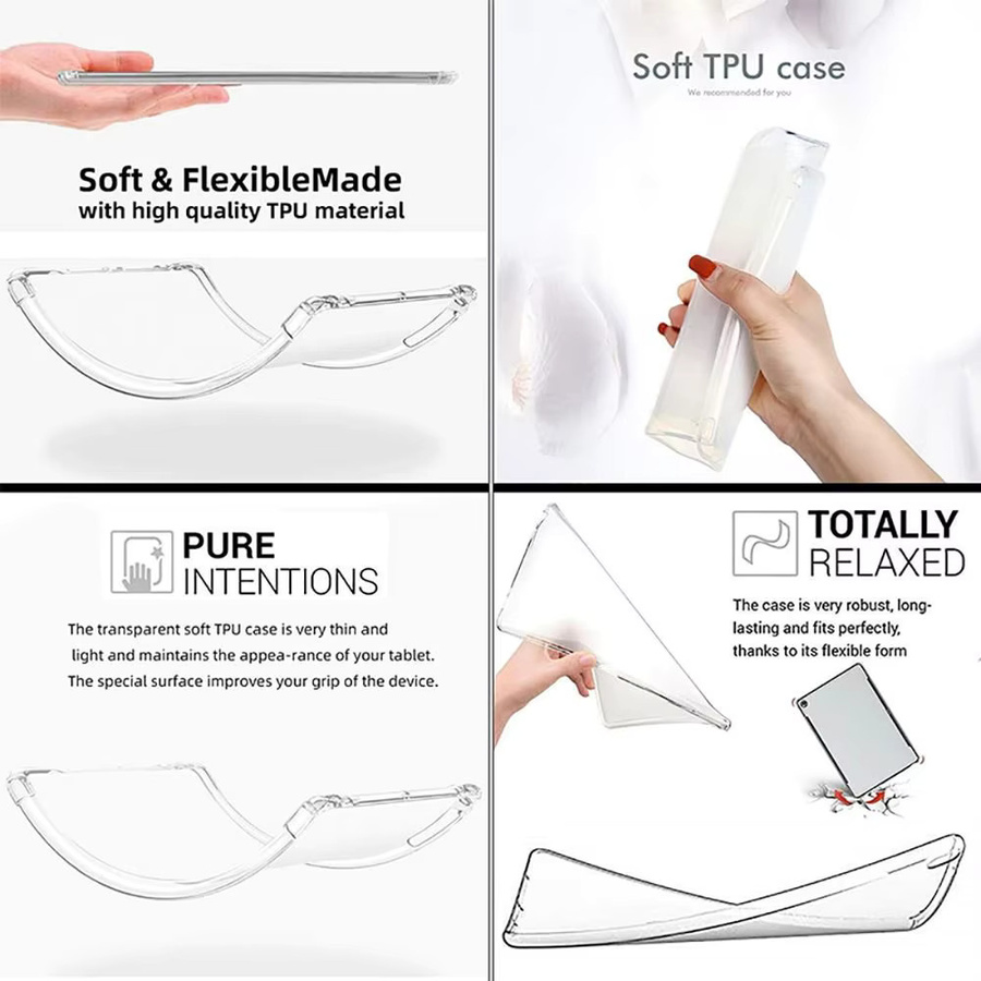 Transparente TPU-Schutzhülle für Onyx Boox Palma 2 und Kant 2 2024, stoßfeste Airbag-Hülle mit Anti-Drop-Funktion - Bild 4