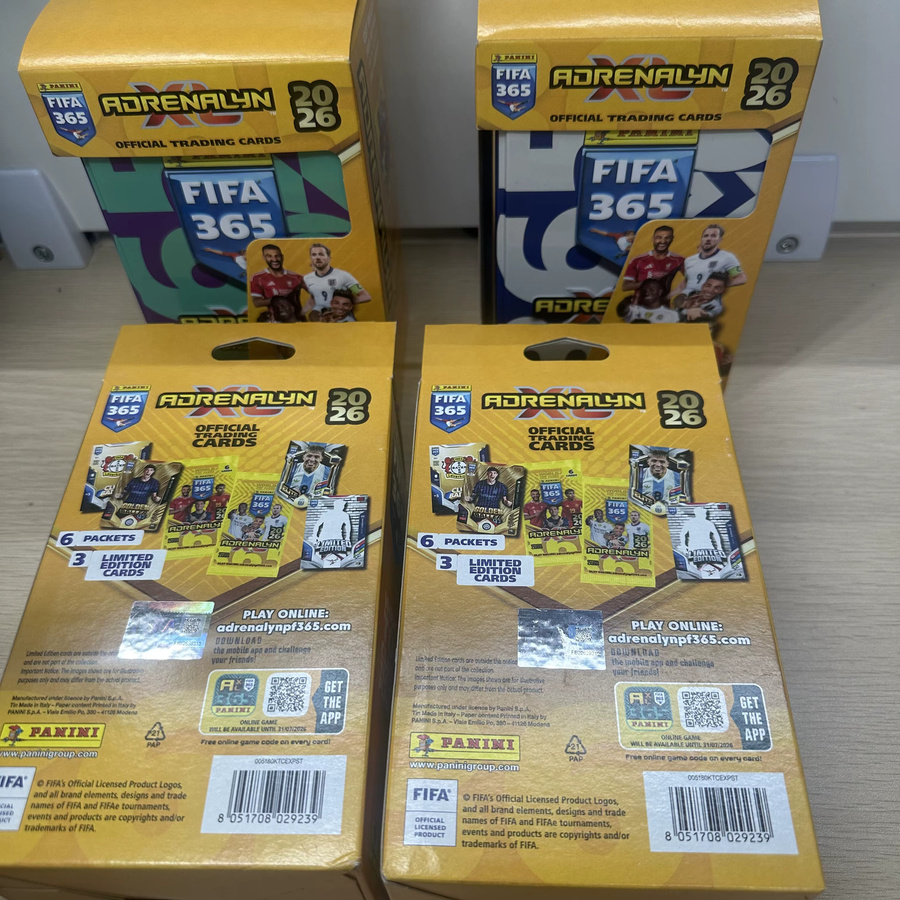 Panini FIFA 365 2026 Adrenalyn XL Metall-Box, Fußballkarten, Set / Bundle - Bild 3