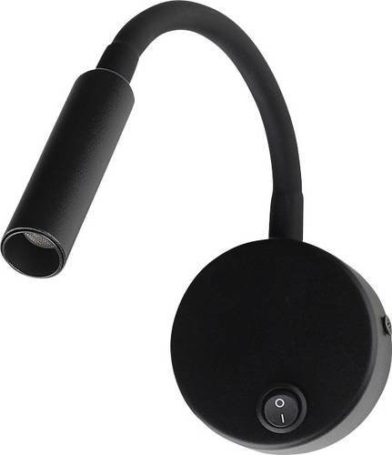 V-TAC Wand-Nachttischlampe VT-88063 LED Schwarz - Bild 1