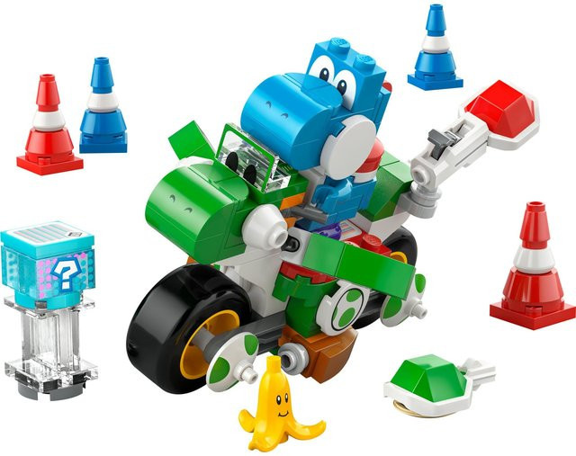 LEGO Super Mario Mario Kart Yoshi-Bike, Konstruktionsspielzeug - Bild 2