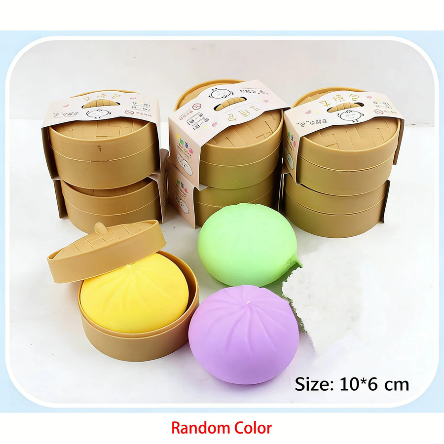 Bunte Dampfgarer-Dumpling-Squishies Stressball, multicolour - Bild 2