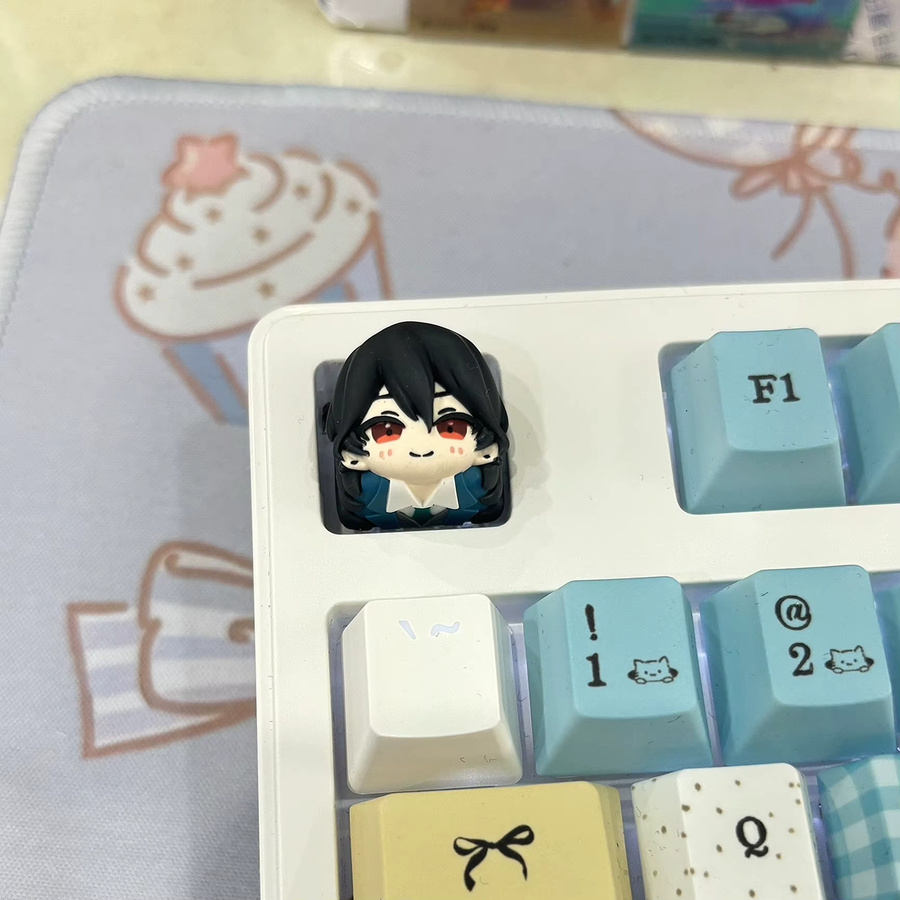 LOBO Keycap Ensemble Stars Rei Sakuma 3D-Anime-Einzel-ESC-Tastenkappe aus Kunstharz in Multicolour für mechanische Tastaturen - Bild 5