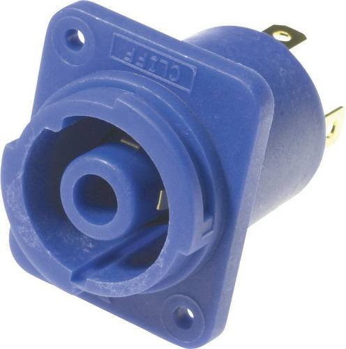 Cliff FCR2068 Netz-Steckverbinder FC Buchse, vertikaler Einbau, 3 + PE, 20A, Blau - Bild 1