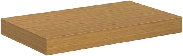 vidaXL Wandregal modern aus Holzwerkstoff in Beige, B: 40 cm, T: 23,5 cm, H: 4 cm - Bild 1