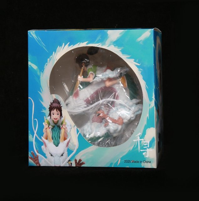 Bandai Spirited Away Ogino Chihiro und Nigihayami Kohakunushi, Anime-Figur, PVC-Actionmodell - Bild 1