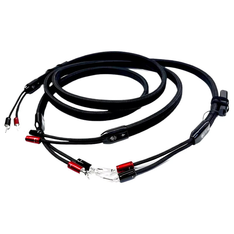 Xangsane Hi-End Dragon Lautsprecherkabel Zero Full-Range und Bass HiFi Audio Verstärkerkabel in Schwarz - Bild 5