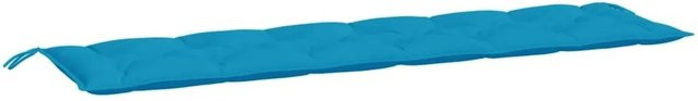 vidaXL Gartenbank-Auflage Hellblau aus Oxford-Gewebe, B/T/H: 200 x 50 x 7 cm - Bild 1