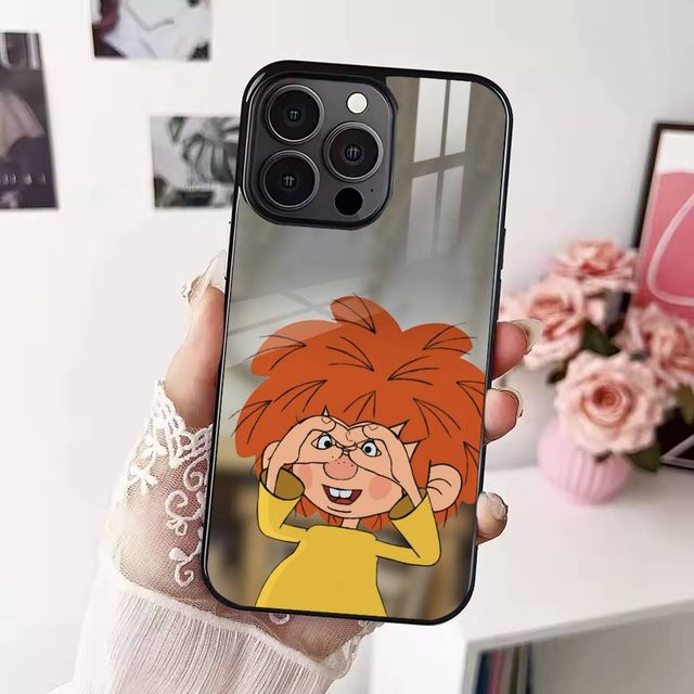 M-Meister Eder und sein Pumuckl Handyhülle für iPhone 17 16 15 14 13 12 Pro Max Plus mit MagSafe magnetischer Abdeckung in Transparent - Bild 1
