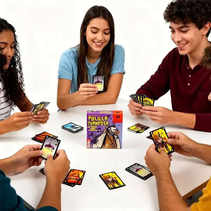 Devir Moth Tischkartenspiel, Strategie-Brettspiel, Partyspiel, ab 3 Jahre - Bild 3