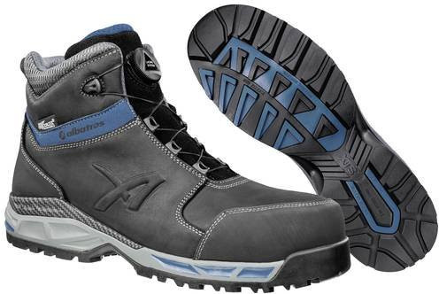 Albatros TOFANE BLACK QL CTX MID S3 ESD Sicherheitsstiefel aus Leder in Schwarz/Blau Größe 45 - Bild 1