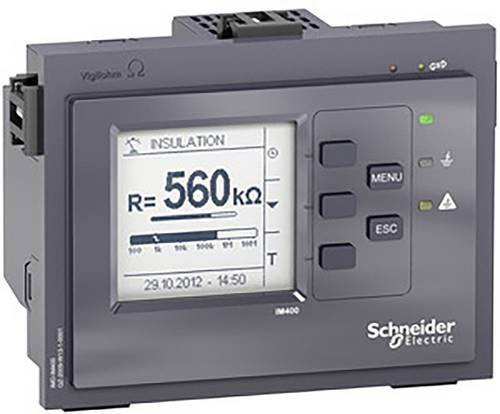 Schneider Electric IMD-IM400 Isolationswächter in Schwarz, Weiß und Grau - Bild 1