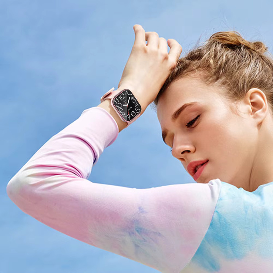Displayschutzfolie Amazfit Bip 5 Unity, PC + Glas, blue, Unisex - Bild 4