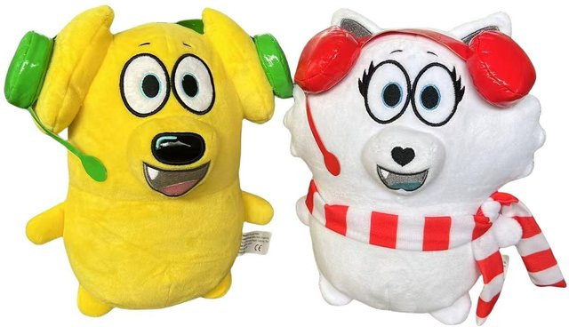 Tyler und Snowy Kuschel-Set, Plüschtiere, Puppen, 1-teiliges Set oder 2-teiliges Set - Bild 1