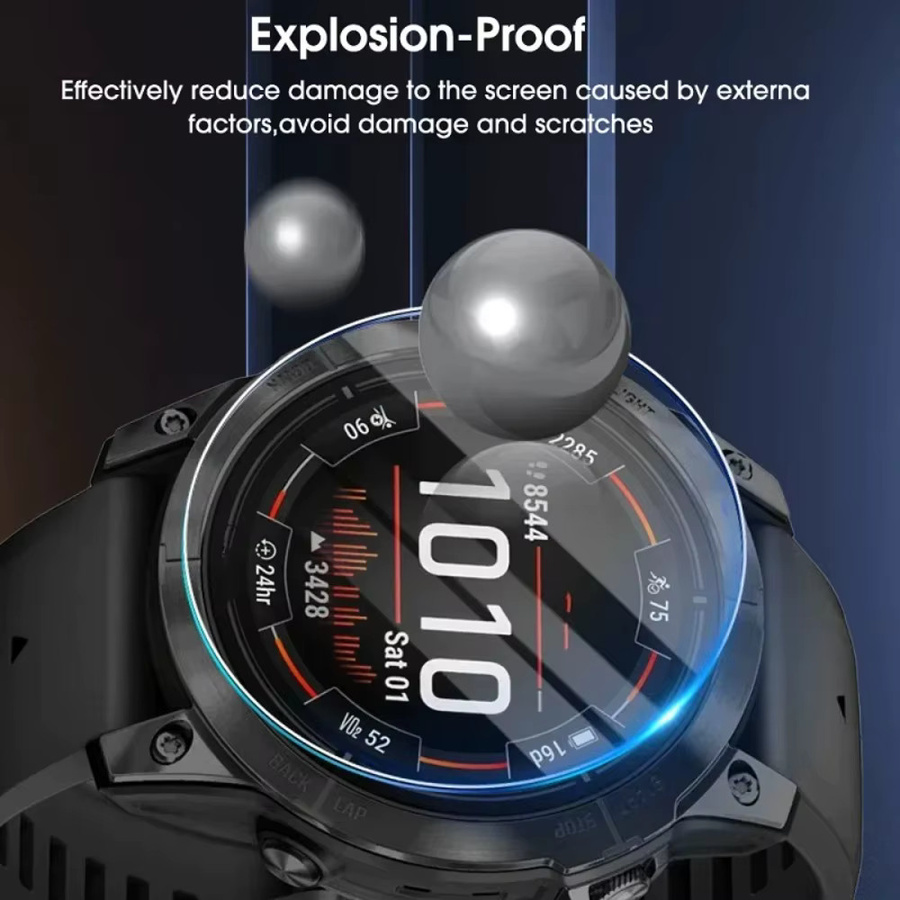 Garmin Anti-Kratz-Folie Glas, transparent, Schwarz - Bild 2