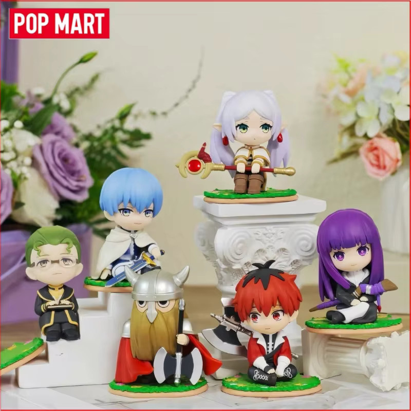 POP MART GONG FRIEREN Mystery Box Blind Box mit farbenfrohen Figuren und Taschenanhängern zur Dekoration von deinem Schreibtisch oder Zuhause - Bild 2