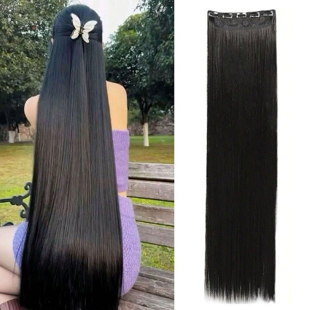 Manetique Haarverlängerung, 30 Zoll, synthetisch, glatt - Bild 1