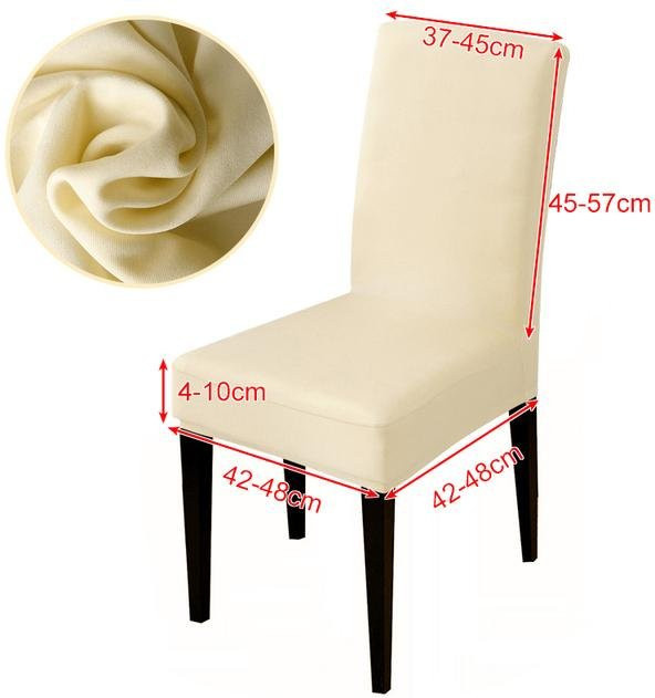 Yiran Furniture Liegesofabezug für Relax-Sessel in Beige, elastischer Universalbezug aus Polyester-Elastan mit rutschfester Oberfläche - Bild 1