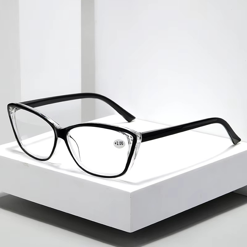 TWOOO Lesebrille Cat-Eye, Vollrand, Kunststoff - Bild 3