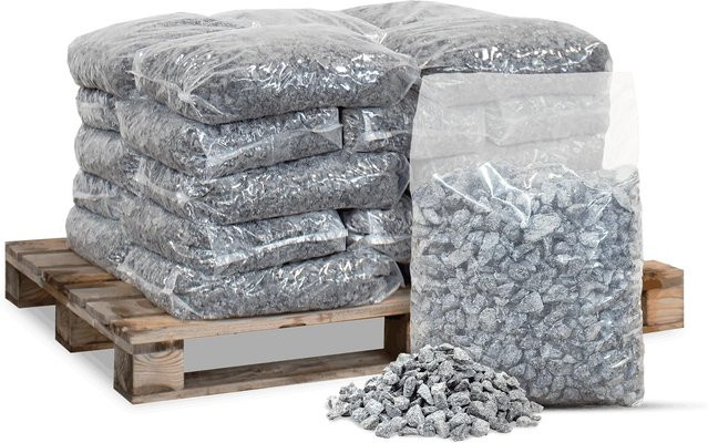 Galamio Serpentinsplitt Grün-nuanciert in Grau und Grün, 500 kg - Bild 1