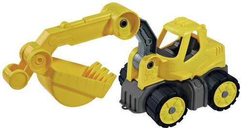BIG Power Worker Mini Bagger in Gelb aus Kunststoff - Bild 1
