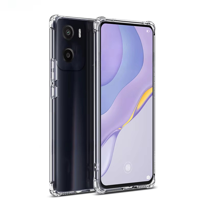 Stoßfeste Silikon Handyhülle für Motorola Moto G86 G06 G100 G56 G Play 5G 2026 Power 5G Stylus 2025 in Transparent - Bild 3