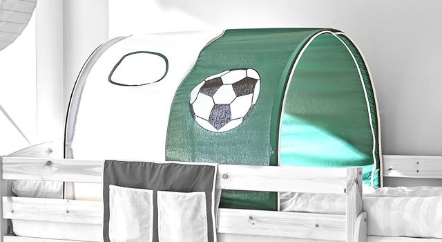 TiCAA Tunnel für Hoch- und Etagenbetten aus Baumwolle in Multicolour - Bild 1