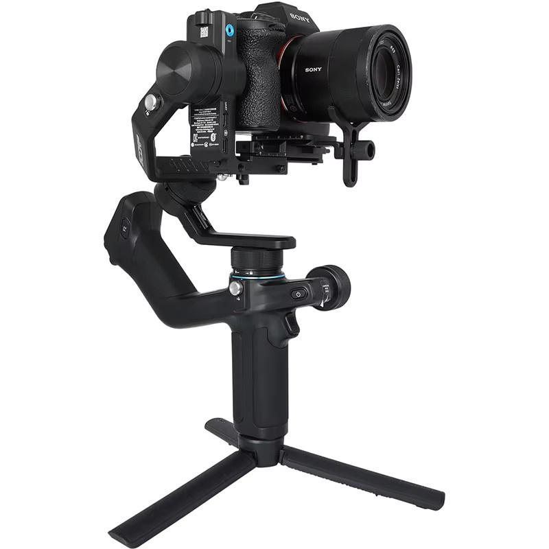 FeiyuTech SCORP Mini 2 3-Achsen-Stabilisator für spiegellose Kameras, Action-Kameras und Smartphones mit AI-Tracking in Schwarz oder Weiß - Bild 2