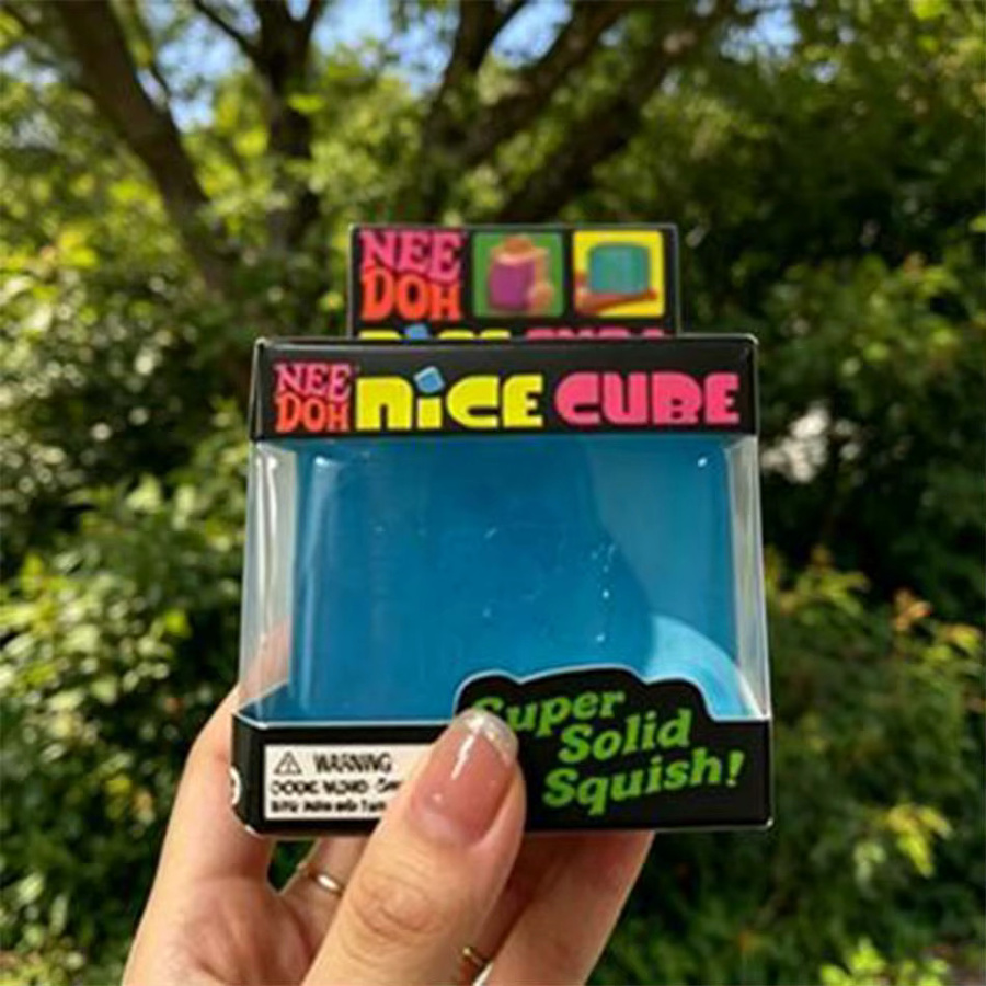 Schylling Need-oh Nice Cube, Sensorische Spielzeuge, Silikon, ab 3 Jahre - Bild 4