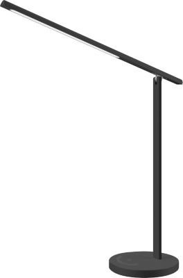Hansa LED Tischleuchte Halo, 6 Watt, dimmbar, 3 Farbtemperaturen, Memoryfunktion, schwarz - Bild 1