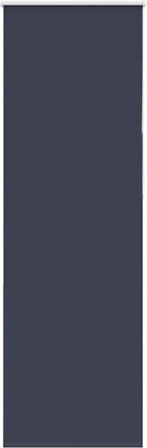 vidaXL Verdunkelungsrollo aus Polyester in Marineblau, B/H: 75 x 230 cm - Bild 1