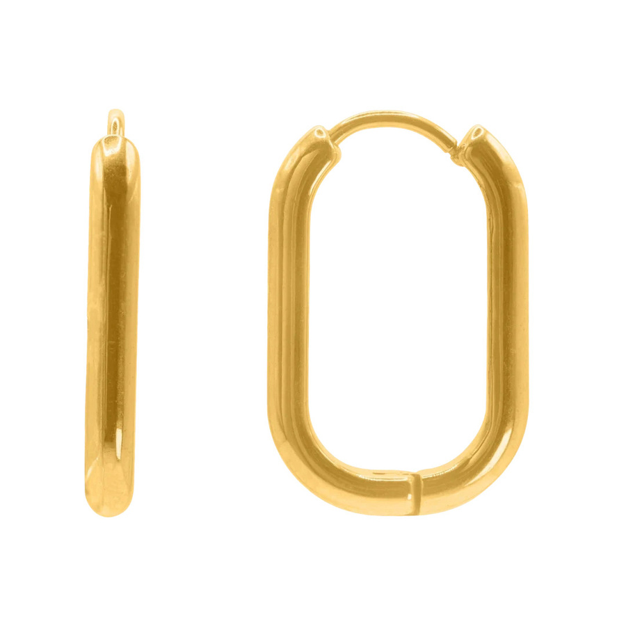 Hevia Ohrringe, Gold, Unisex - Bild 1