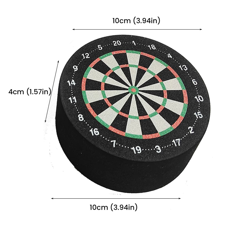 APWIKOGER Mini-Dart-Dock, 2-teiliges Set, Schaumstoff, Bunt / Mehrfarbig - Bild 5
