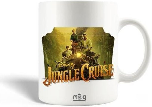 MANIACASE Keramiktasse Jungle Cruise Weiß, 300 ml - Bild 1