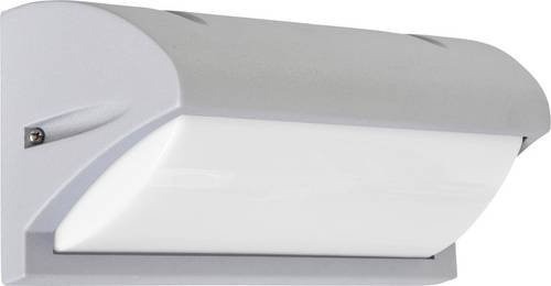 EVN WLRR1101402 LED-Wandleuchte in Silber, moderne Außenleuchte aus Aluminium für Garten und Treppen mit 10W - Bild 1