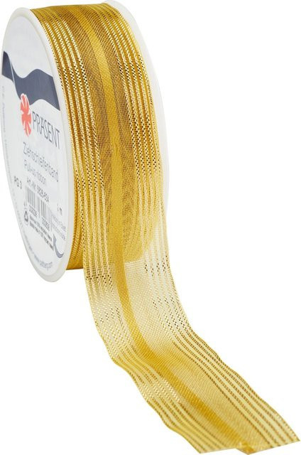 Goldene Astoria Ziehschleife aus Polyester für Weihnachten - Bild 1