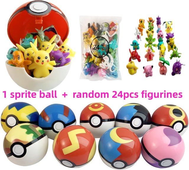 TAKARA TOMY Pokemon Ball Elf Spielzeug, Actionfigur, Pikachu Pokeball - Bild 1