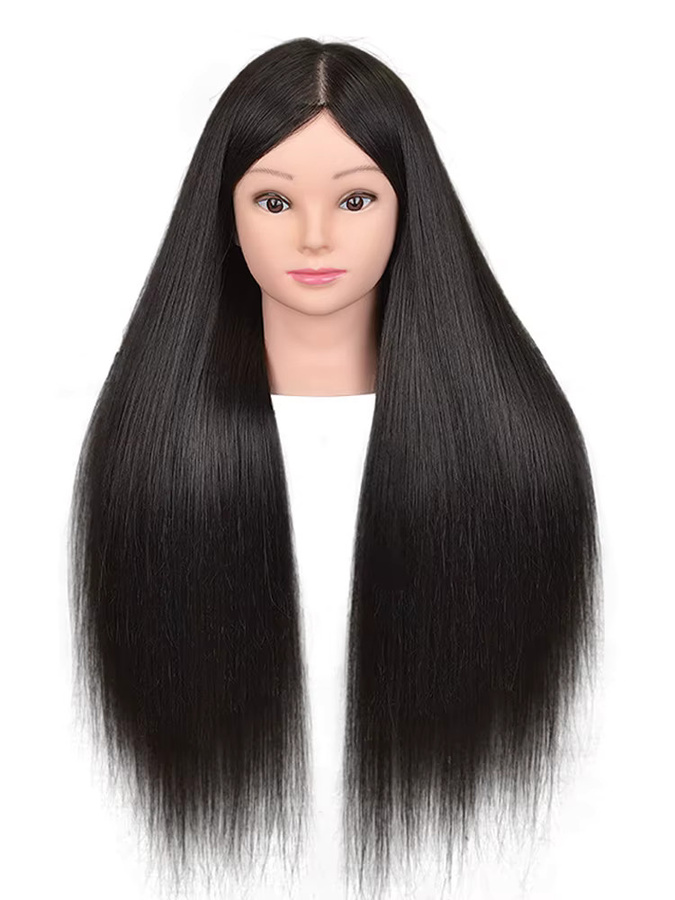 Betella Mannequin-Kopf aus 70 % Echthaar, 23 Zoll, Unisex - Bild 3