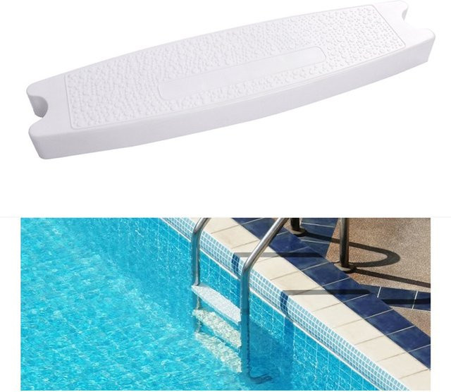 SPORTARC Ersatz-Sprossenstufe für Schwimmbadleitern in Weiß mit 4,2 cm Durchmesser - Bild 1