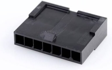 Molex Buchsengehäuse-Kabel in Schwarz mit 7 Polen aus Kunststoff - Bild 1