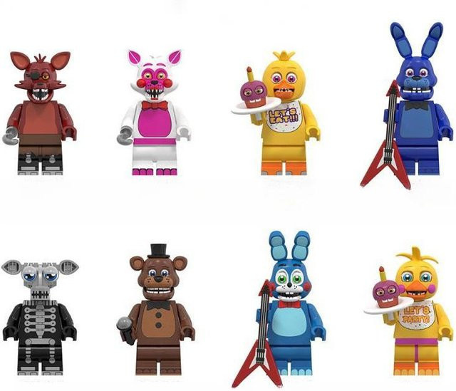 Yiran toy 1 Five Nights at Freddy's Mini-Bausteine Bonnie-Ornament Montagebausteine Figuren ab 18+ - Bild 1