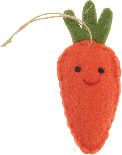 Rico Design Aufhänger Filz-Möhre Lächelnd 2D für Ostern und Frühling - Bild 1
