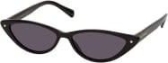 Chiara Ferragni CF 7033/S Sonnenbrille Cat Eye, Vollrand, Plastic, Damen, black grey - Bild 1